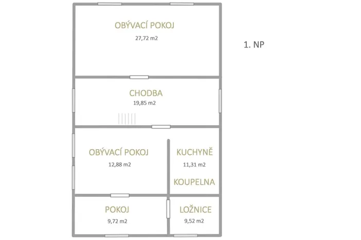Prodej rodinného domu, Růžová, 203 m2