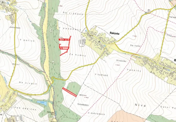 Prodej pole, Rakůvka, 12453 m2