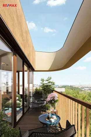 Prodej bytu 2+kk, Praha - Radlice, U Komína, 41 m2