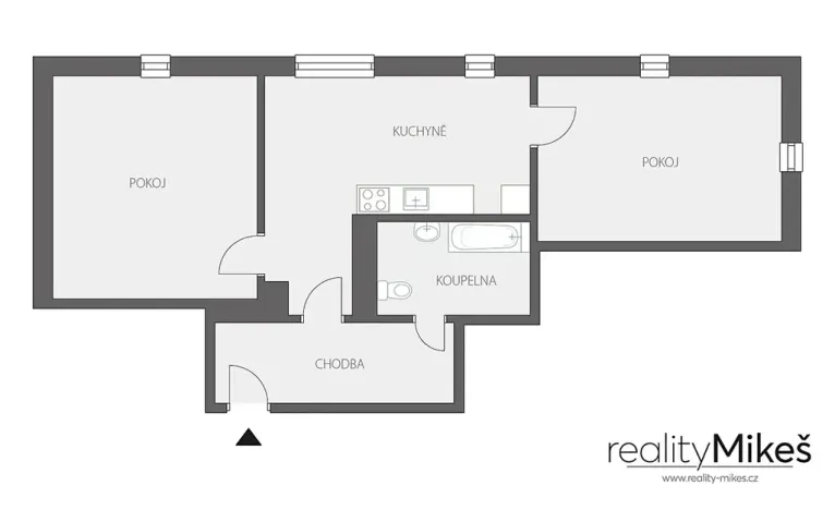 Pronájem bytu 2+1, Liberec, Pražská, 68 m2