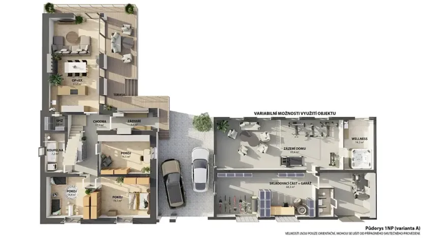 Prodej rodinného domu, Rudná, Dvořákova, 302 m2