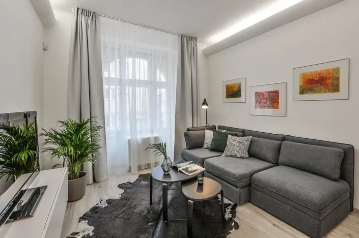 Pronájem bytu 2+kk, Praha - Nové Město, Plavecká, 50 m2