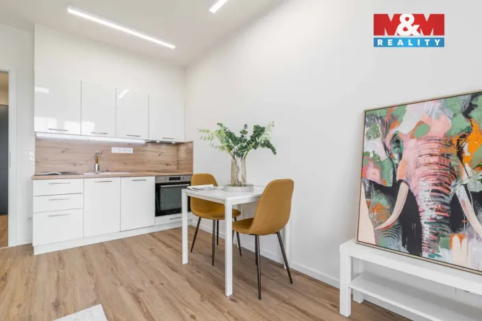 Pronájem bytu 1+kk, Kladno - Dubí, Ke křížku, 28 m2