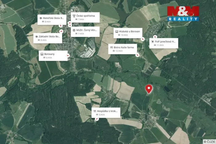 Pronájem bytu 2+kk, Borovany - Třebeč, 91 m2