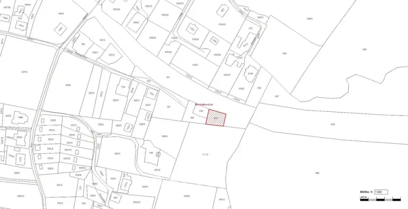 Prodej pozemku, Ostrava - Michálkovice, Kamarýtova, 381 m2