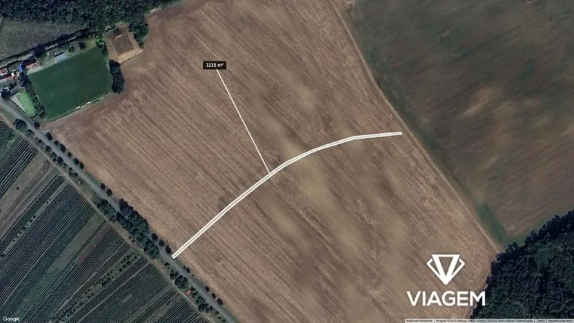 Prodej pole, Dolní Bojanovice, 1115 m2