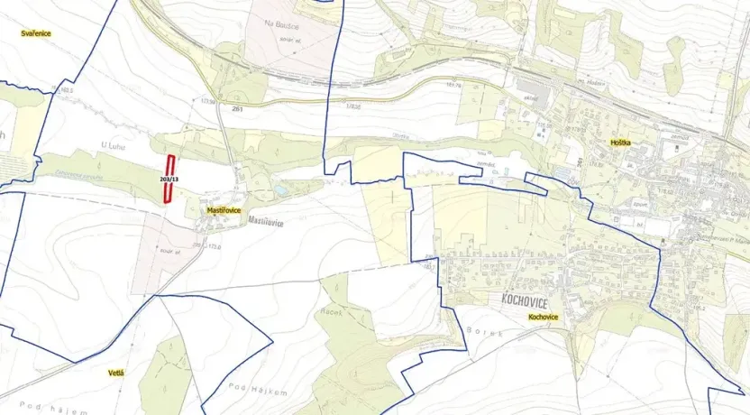 Prodej pole, Vrbice, 3705 m2