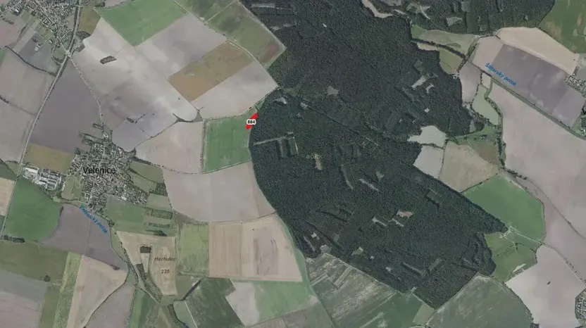 Prodej pole, Velenice, 3863 m2