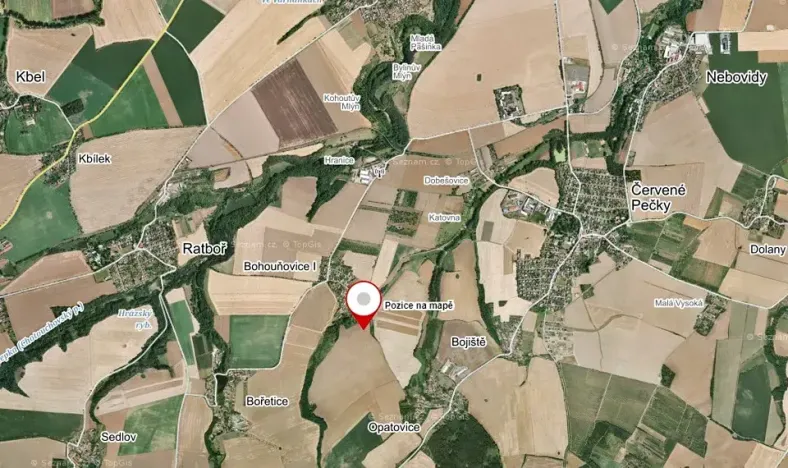 Prodej zahrady, Červené Pečky, 4357 m2