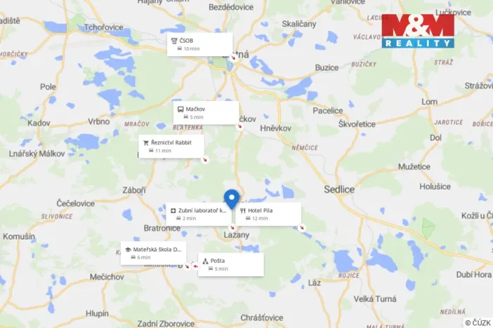 Prodej pozemku pro bydlení, Blatná - Čekanice, 3556 m2