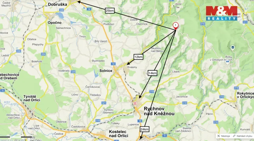 Prodej rodinného domu, Liberk - Uhřínov, 40 m2