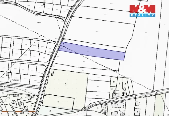 Prodej pole, Úvaly, 5001 m2