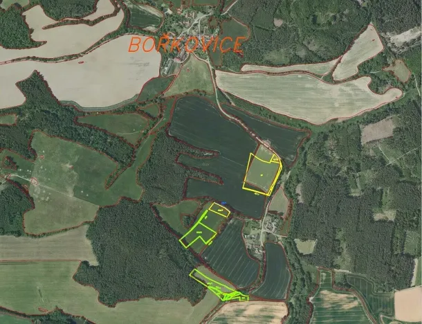 Prodej pole, Zvěstov, 51947 m2