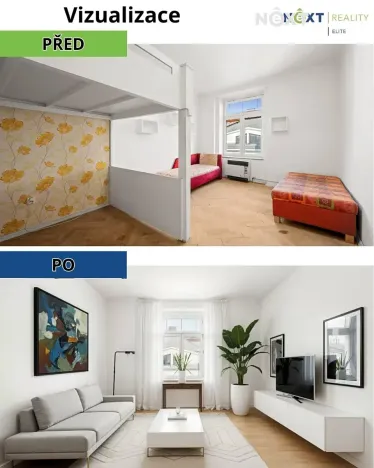 Prodej bytu 2+1, Brno, Skořepka, 55 m2