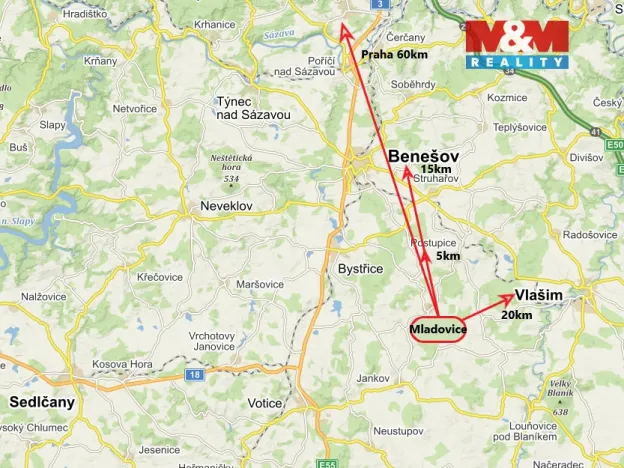 Prodej zemědělské usedlosti, Popovice - Mladovice, 100 m2