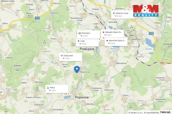 Prodej zemědělské usedlosti, Popovice - Mladovice, 100 m2