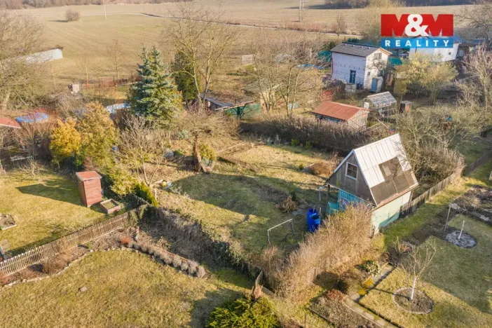 Prodej zahrady, Slaný, 387 m2