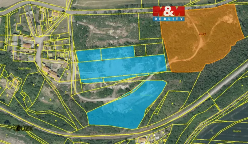Pronájem pozemku pro bydlení, Postoloprty - Dolejší Hůrky, 24000 m2