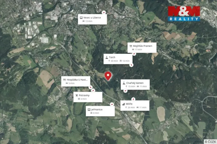 Prodej pozemku, Dlouhý Most, 8531 m2