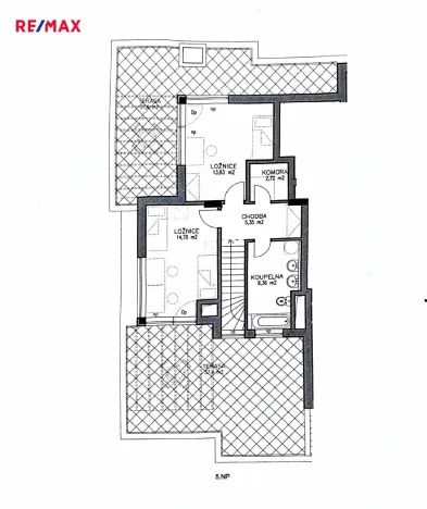 Pronájem bytu 4+kk, Praha - Smíchov, Smrčinská, 116 m2