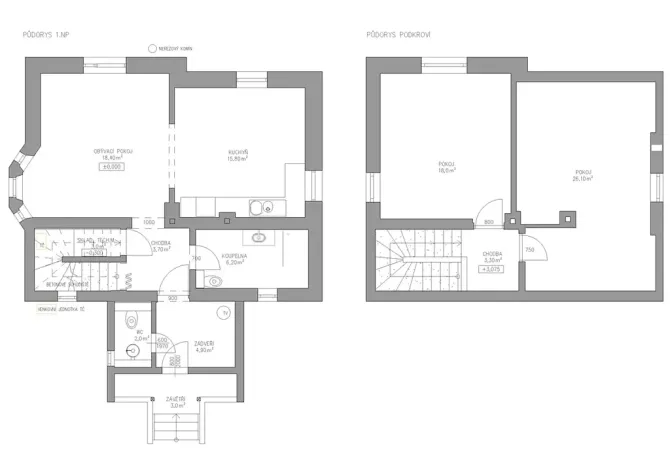 Prodej rodinného domu, Malý Újezd, 153 m2