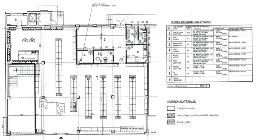 Pronájem obchodního prostoru, Břeclav, J. Palacha, 385 m2