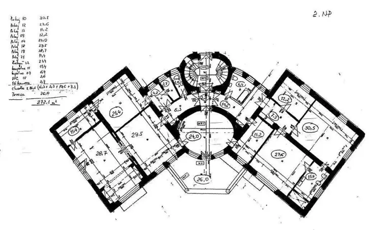 Pronájem bytu 6+kk a větší, Praha - Střešovice, Slunná, 272 m2