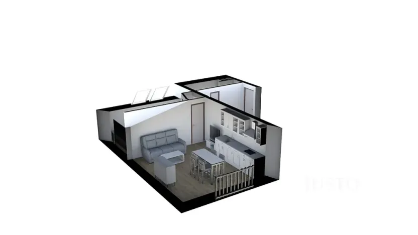 Pronájem bytu 2+kk, Písek, Bořivojova, 35 m2