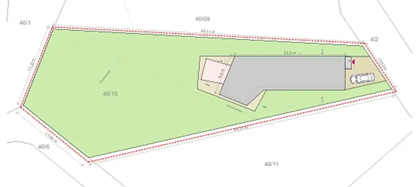 Prodej pozemku pro bydlení, Pomezí nad Ohří, 1343 m2