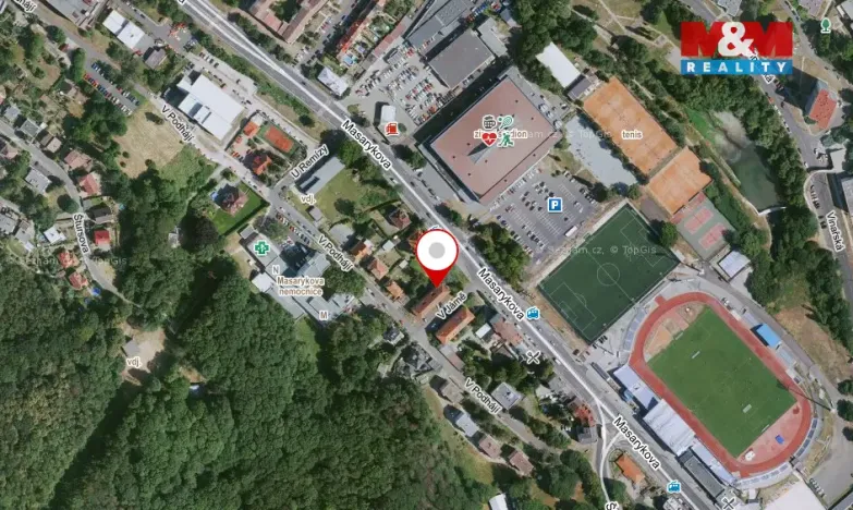 Pronájem bytu 3+kk, Ústí nad Labem - Klíše, V Jámě, 60 m2