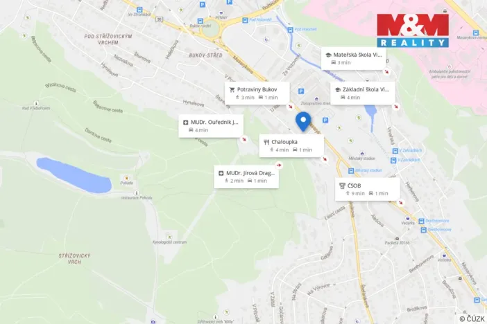 Pronájem bytu 3+kk, Ústí nad Labem - Klíše, V Jámě, 60 m2