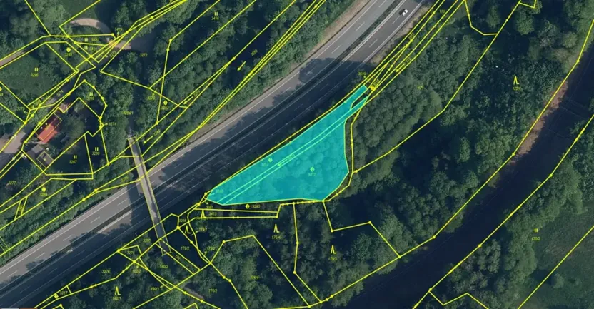 Dražba pozemku, Hodkovice nad Mohelkou, 2154 m2