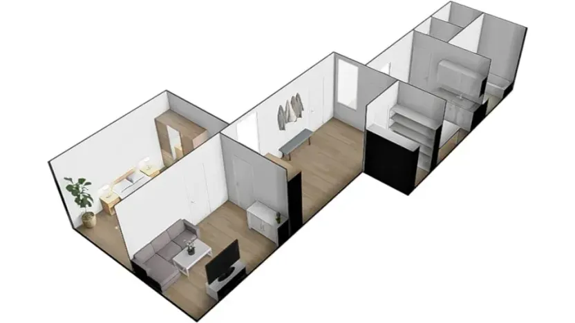 Pronájem bytu 2+1, Brno, Pekařská, 70 m2