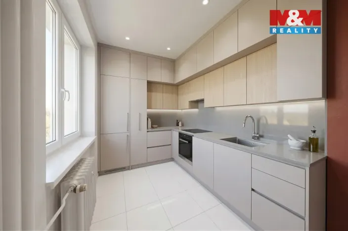 Prodej bytu 2+1, Karviná - Mizerov, Čajkovského, 64 m2