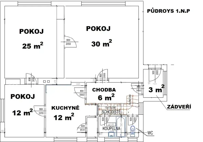 Prodej rodinného domu, Luhačovice, Úprkova, 120 m2