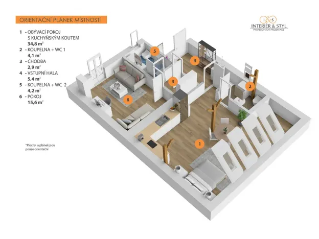 Prodej bytu 2+kk, Praha - Žižkov, 72 m2