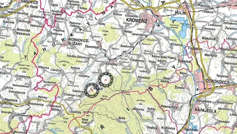 Prodej pole, Roštín, 5325 m2