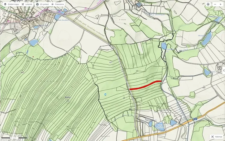 Prodej lesa, Horní Meziříčko, 6238 m2