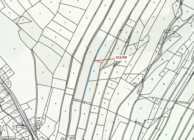 Dražba louky, Jankovice, 655 m2