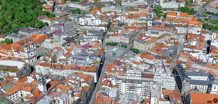 Pronájem obchodního prostoru, Brno, náměstí Svobody, 263 m2