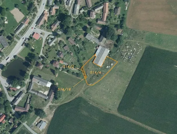 Prodej komerčního pozemku, Krátká Ves, 2830 m2