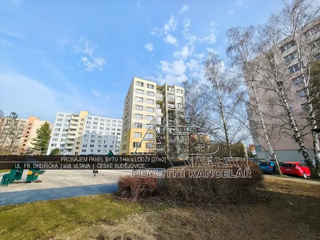 Pronájem bytu 1+kk, České Budějovice, Fr. Ondříčka, 23 m2