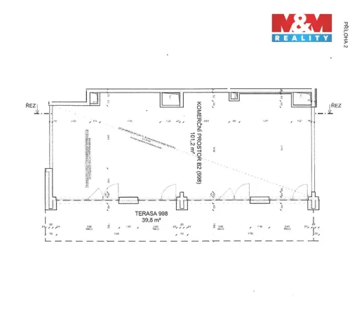 Pronájem obchodního prostoru, Praha - Michle, U plynárny, 105 m2