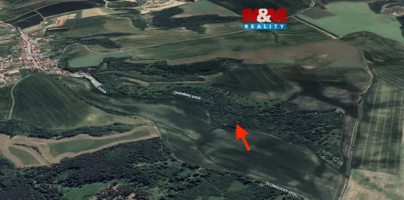 Prodej louky, Ondratice, 2250 m2