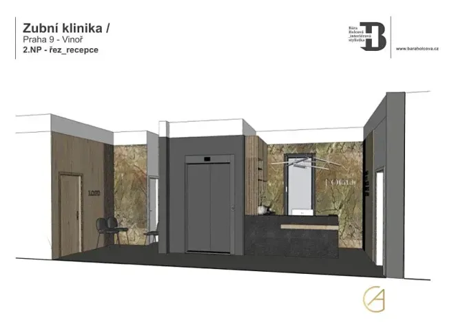 Pronájem ordinace, Praha - Vinoř, Mladoboleslavská, 92 m2