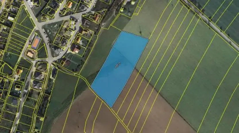 Prodej podílu pole, Dačice, 2543 m2