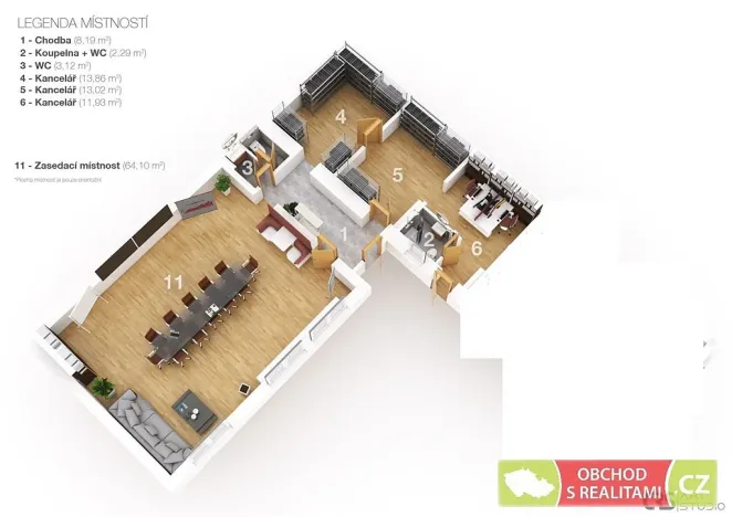 Prodej komerční, Praha, Turnovská, 113 m2