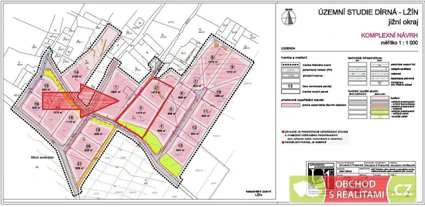 Prodej pozemku, Dírná, 2984 m2