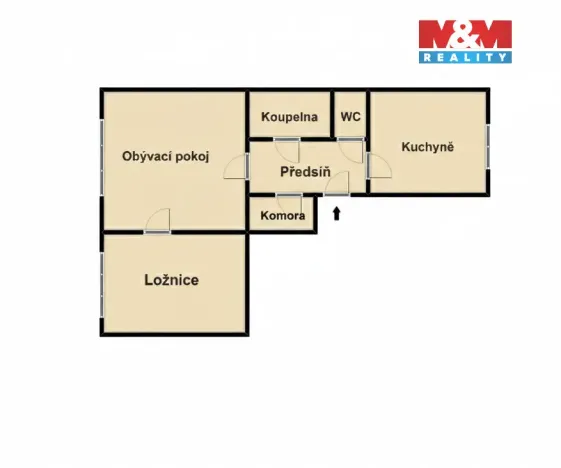Pronájem bytu 2+1, Praha - Libeň, Drahobejlova, 57 m2