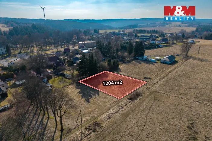 Prodej pozemku pro bydlení, Jindřichovice, 1204 m2